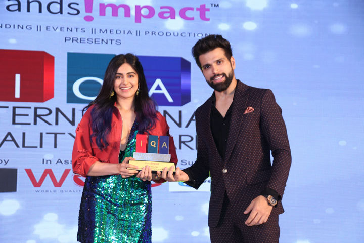 Brands Impact, International Quality Awards, IQA, Award, Rithvik Dhanjani, Adah Sharma