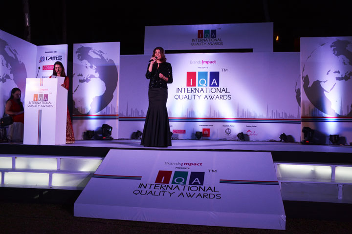 Brands Impact, International Quality Awards, IQA, Award, Sushmita Sen